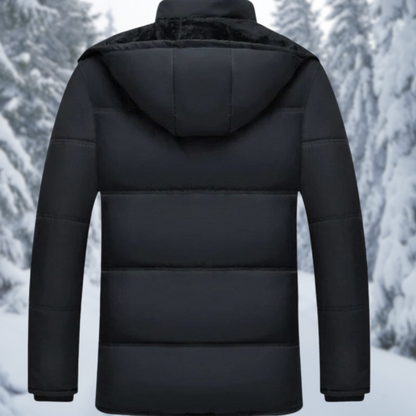 Herr Vinterjacka Modern Design Högkvalitativ Polyester-3