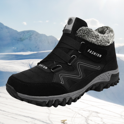 Vinterstövlar Dam Fodrade Konstpäls med Gummisulor-5