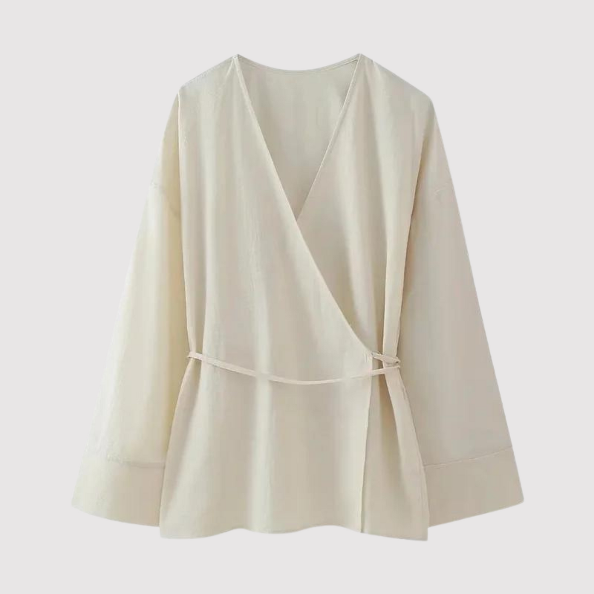 Kvinnors Skjorta Avslappnad Bomull-4