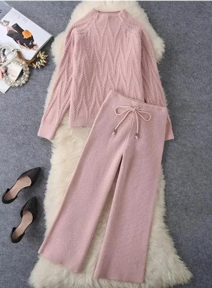 Variant image for Kvinnors Stickat Set Elegant Mjuk Väv-1