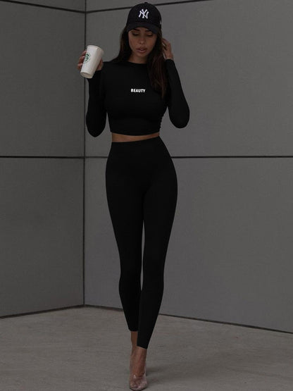 Variant image for Dam Sporttop Hög Midja Spandex Polyester-1