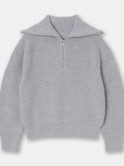 Variant image for Dam Turtleneck Tröja Randiga Laplar Mjuk Ull-Bomullsblandning-3