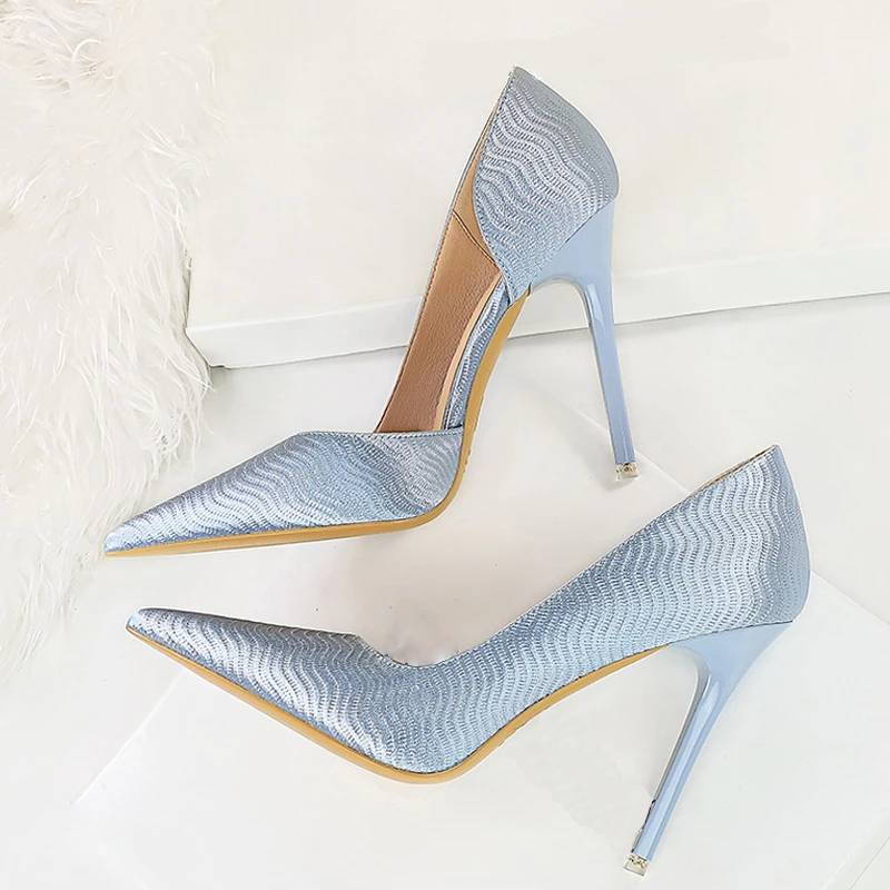 Variant image for Dam Stilettskor PU Design Gummisula Elegant Extra Hög Klack-35