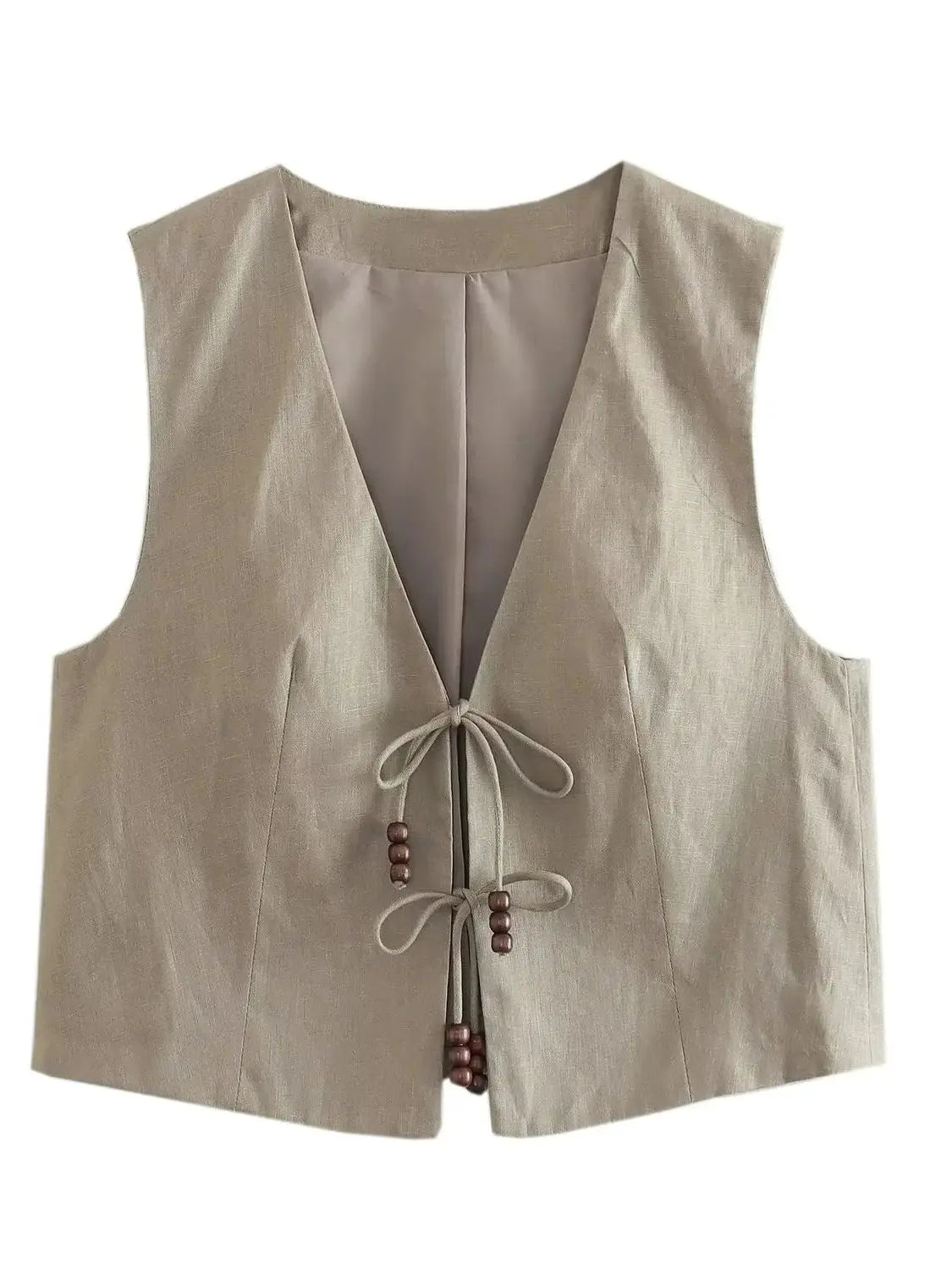 Variant image for Dam Byxor Set Vristlängd V-ringning Polyester-9