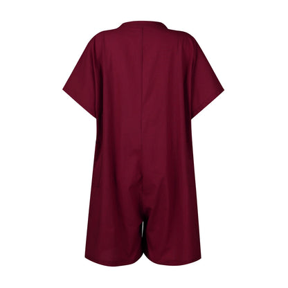 Kvinnors Romper Elegant Design Andningsbart Material-3
