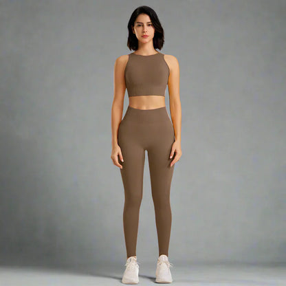 Variant image for Dam Leggingsset Yoga Flexibel Andningsbart Material-19