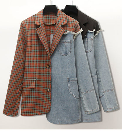 Dam Ensemble Denim Blazer Polyester-5