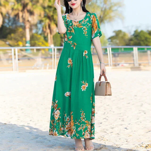 Variant image for Damklänning Sportig Stil Polyester för Eleganta Tillfällen-2