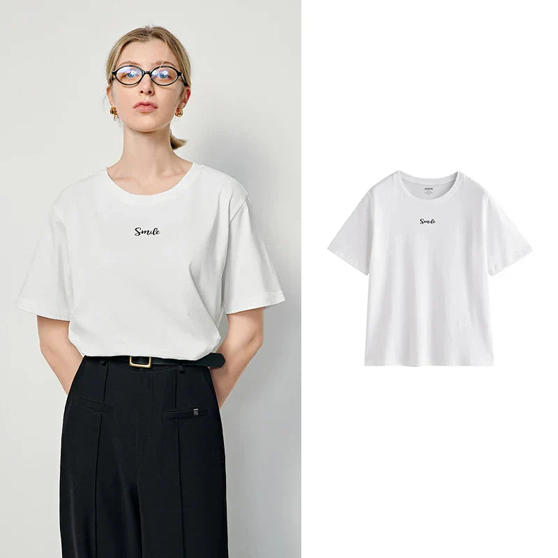 Variant image for Dam T-shirt Överdimensionerad Mjuk Bomull-26