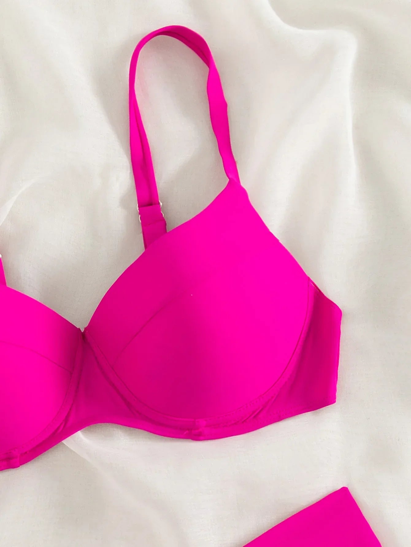 Tvådelat Set Dam Monokrom Polyester Spandex-4