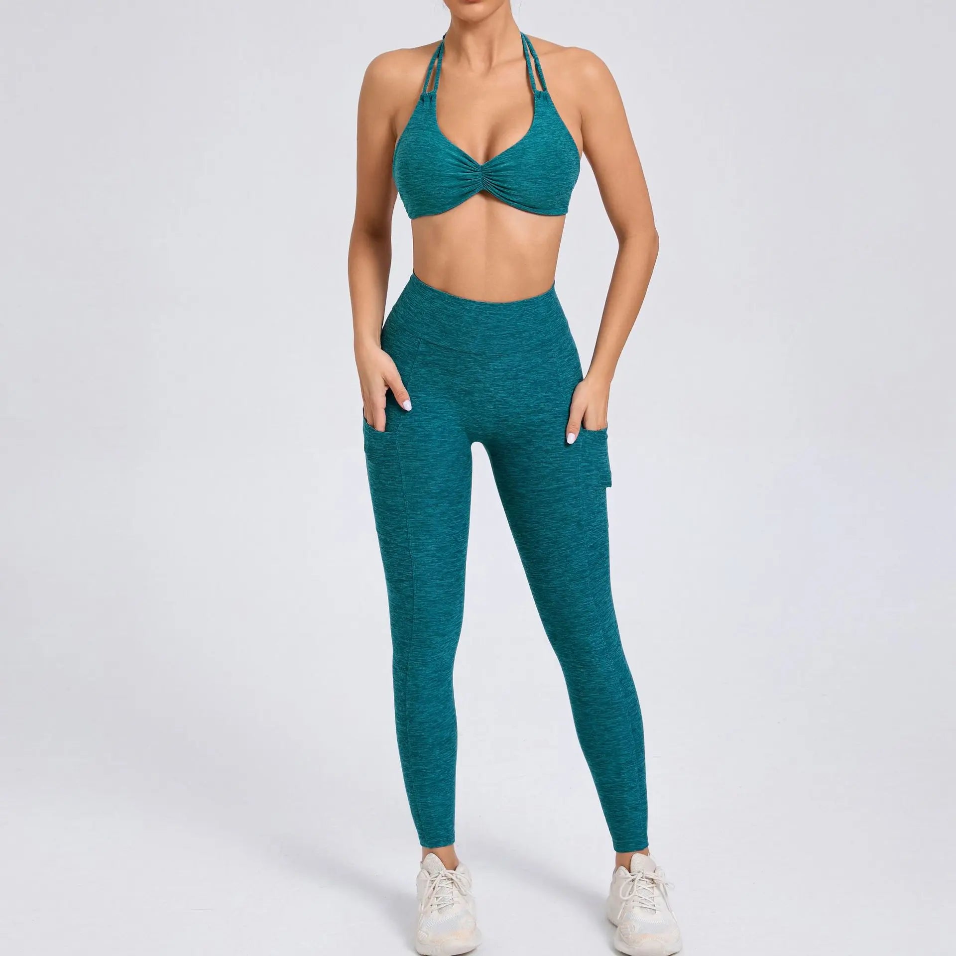 Variant image for Dam Leggingsset Minimalistisk Nylon Ärmlös Design-20