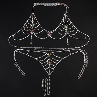 Variant image for Kvinnors Kroppsmycken Geometrisk Design Koppar med Strass-3