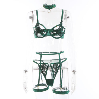 Variant image for Damunderkläder Set Transparent Linne Snygga Sexiga Damunderkläder-1