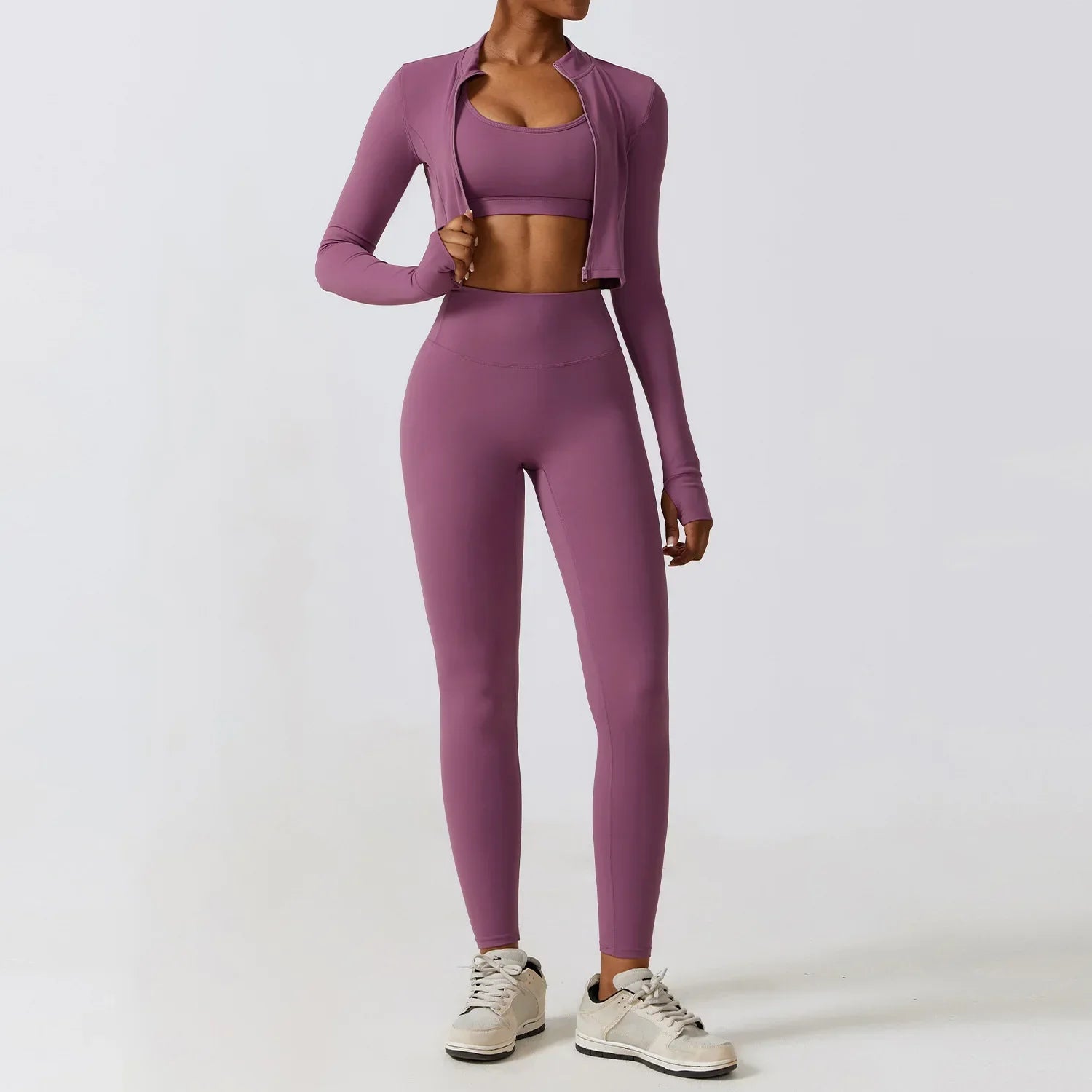 Variant image for Dam Leggings Set Sportig Nylon Spandex-57
