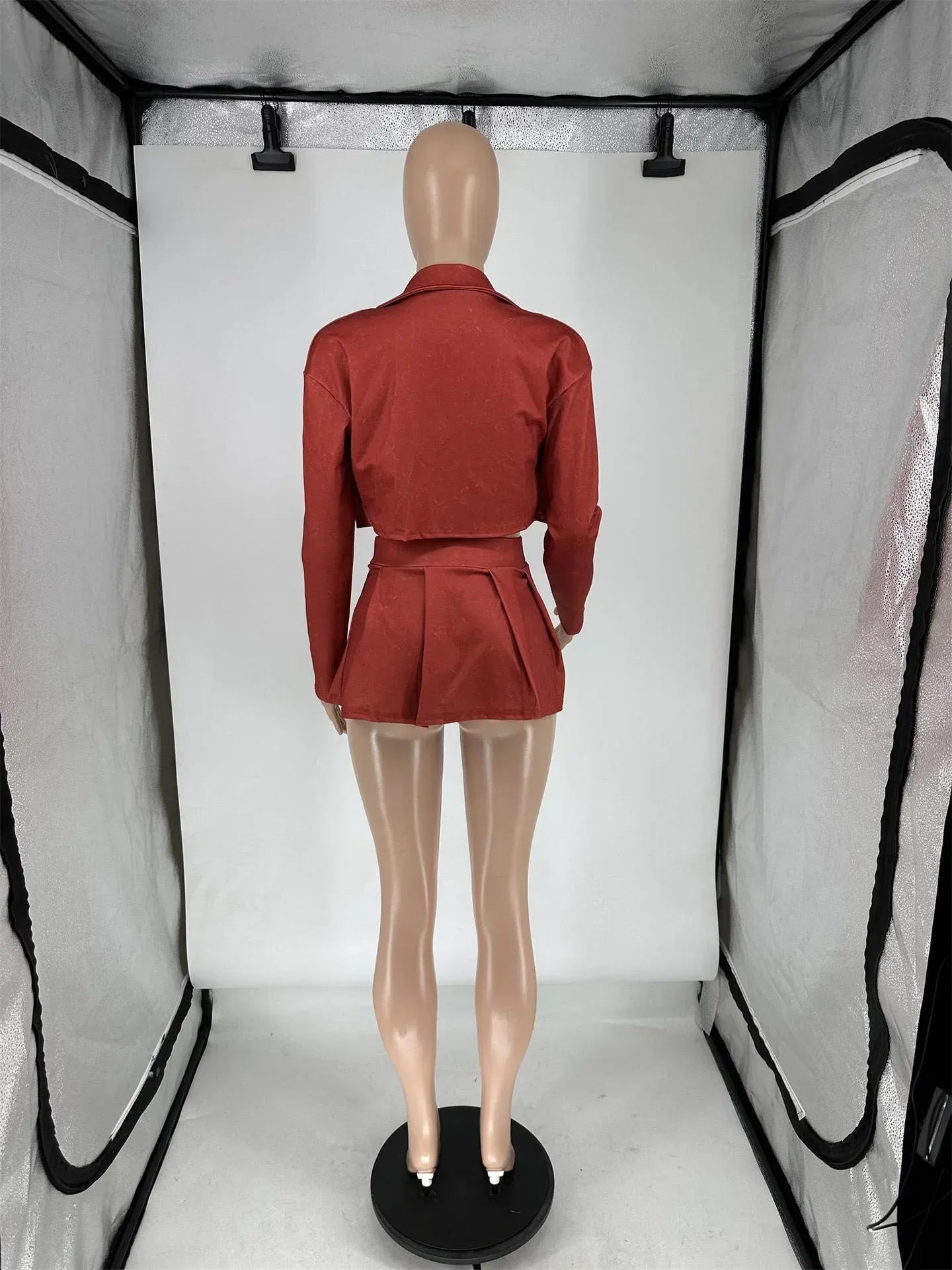 Dam Rock Set Monokrom Polyester Tre-Kvarts Silhuett-4