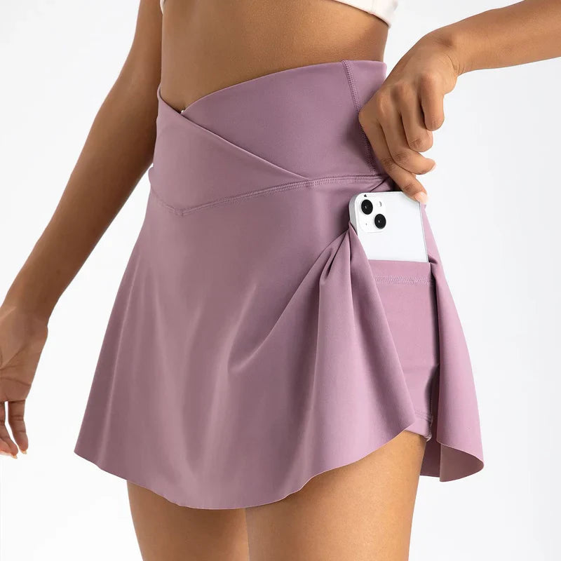 Variant image for Dam Skort Trendig Polyester Spandex-11