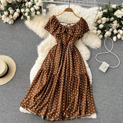 Variant image for Kvinno Midi Klänning A-Linje V-Hals Polyester-7