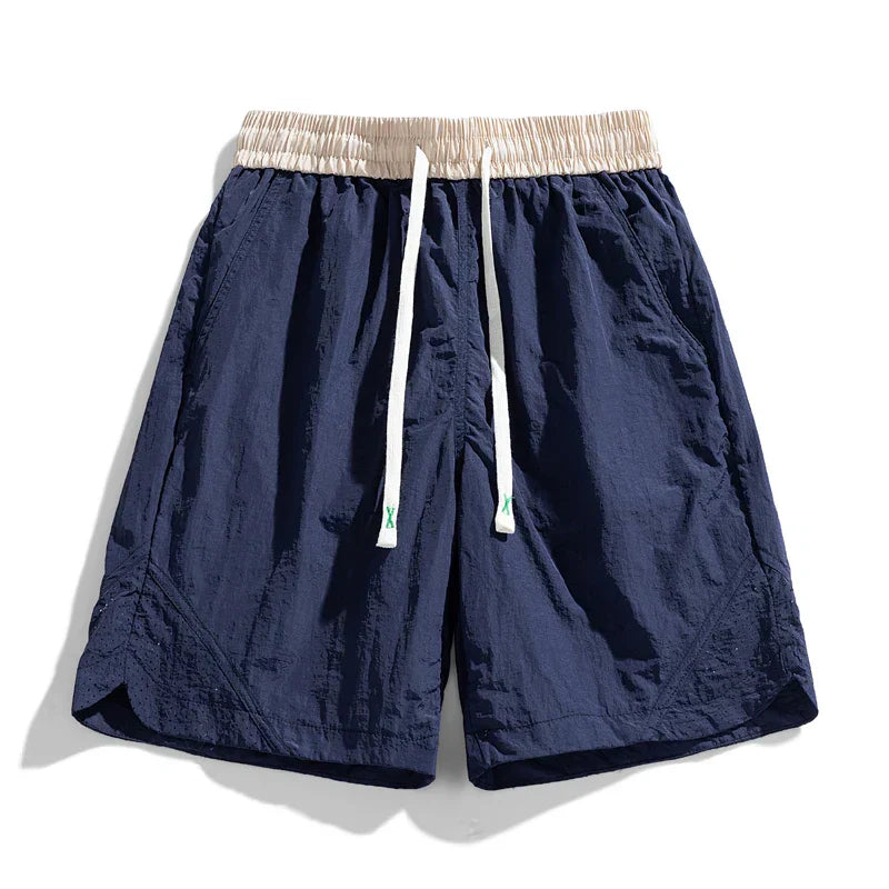 Variant image for Herr Shorts Ventilerad Nederkant Justerbar Snörning 100% Bomull-11