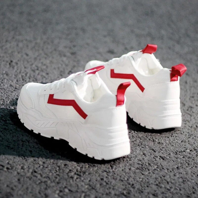 Dam Sneakers Lätta Ventilerade Tyger-3
