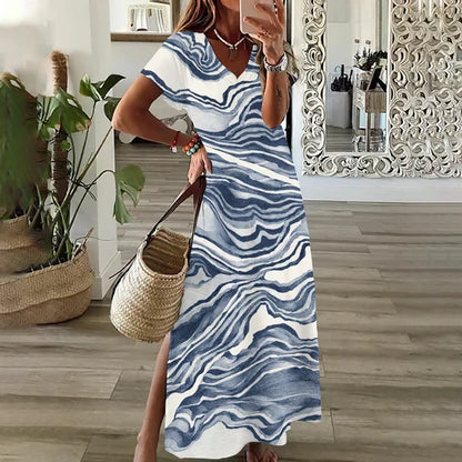 Variant image for Kvinna Lätt Klänning Minimalistisk 100% Bomull-71