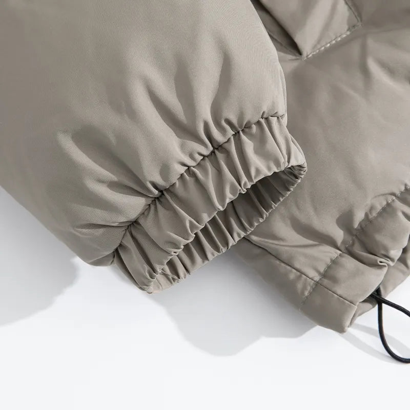 Herr Vinterjacka Vadderad Modern Design Polyester-5