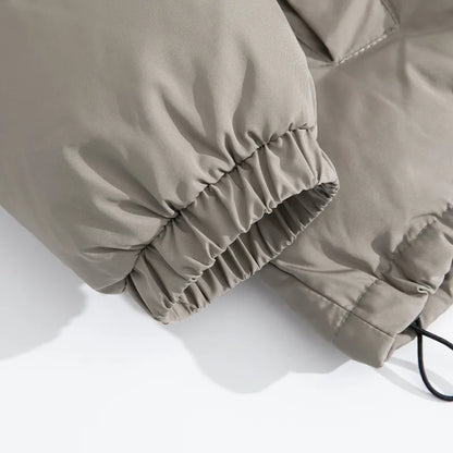 Herr Vinterjacka Vadderad Modern Design Polyester-5
