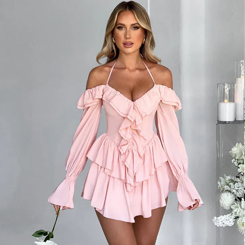 Variant image for Dam Jumpsuit Monokrom Polyester Spandex Elegant Passform-1