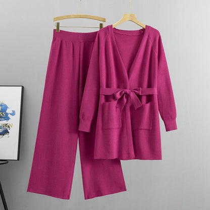 Variant image for Dam Byxor Med Resår I Midjan Snygga Vid Ben Nylon-36