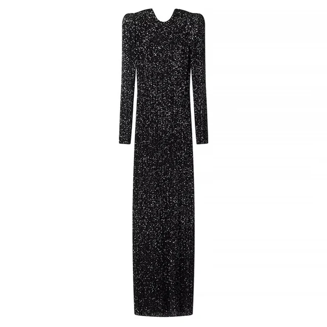 Dam Festtoppar Snäv Passform Polyester med Cirkulär Halsringning 5