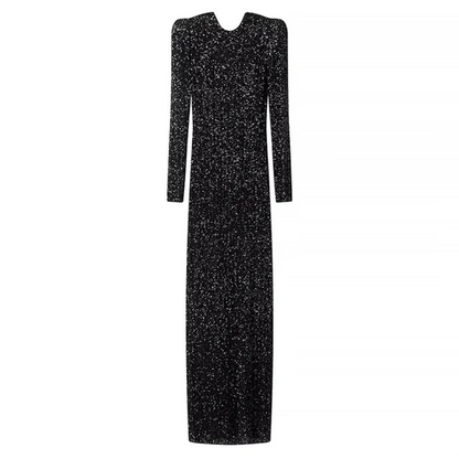 Dam Festtoppar Snäv Passform Polyester med Cirkulär Halsringning 5