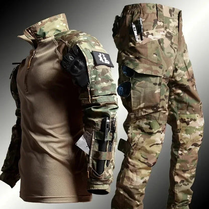 Variant image for Herrar 2-delad Taktisk Set Syntetiskt Material för Utomhusbruk-12