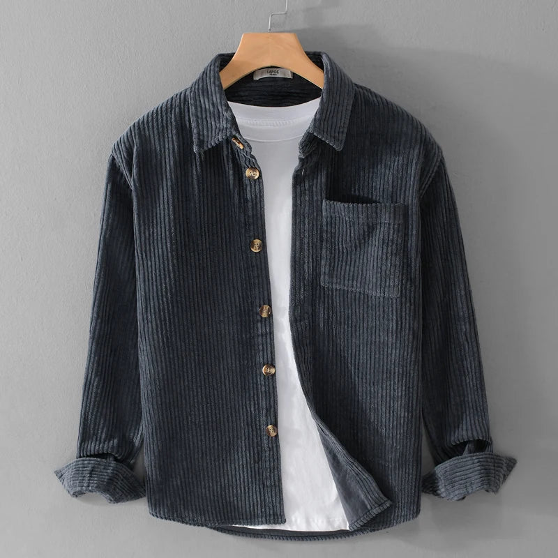 Herrar Jacka Vinter Vattenavvisande Trendig Passform Polyester-6