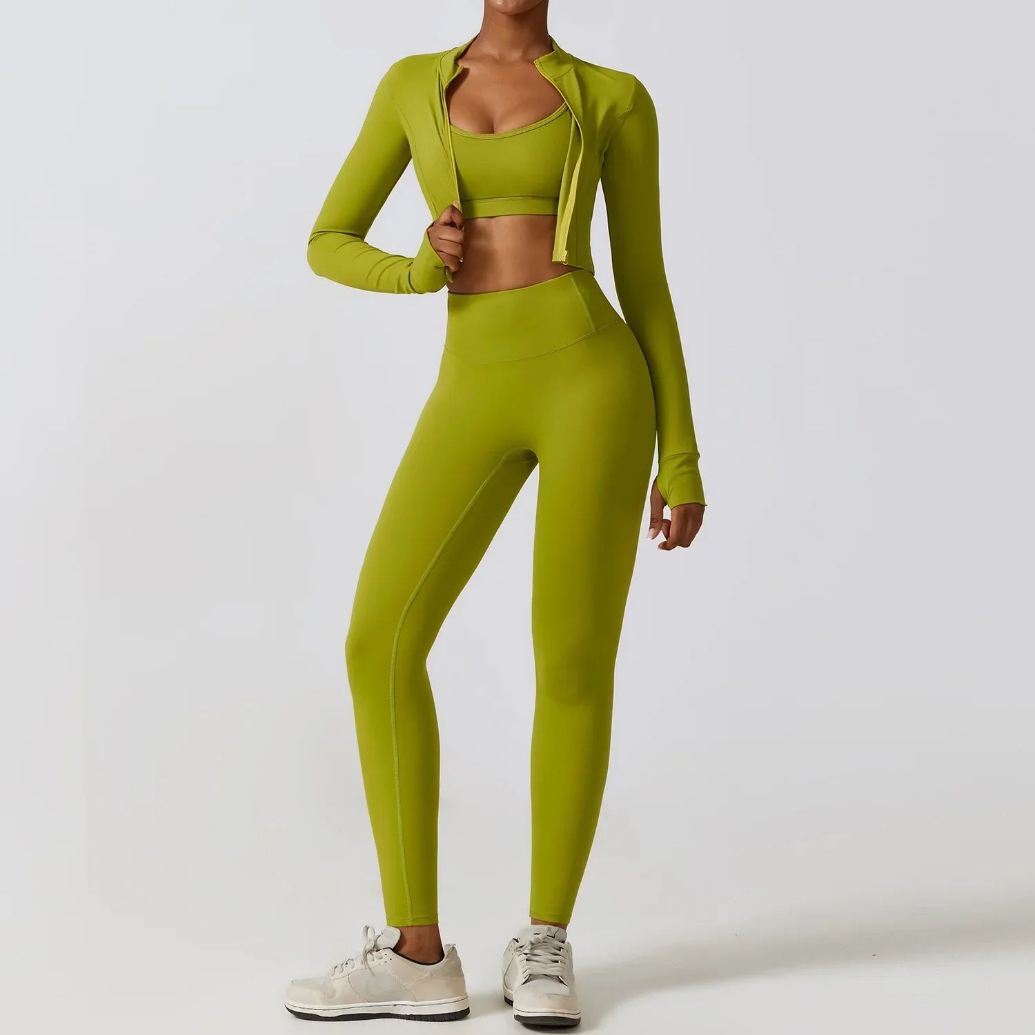 Variant image for Dam Leggings Set Sportig Nylon Spandex-53
