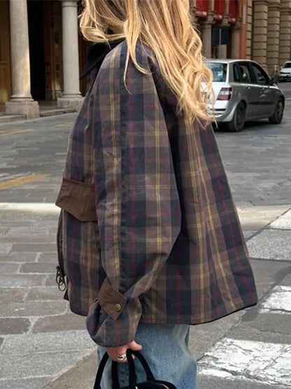 Damjacka Modern Med Caro-Lapptäcke Högkvalitativ Polyester-4