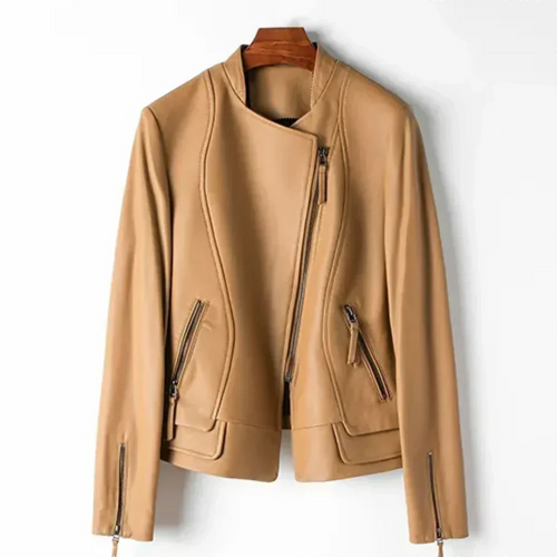 Dam Fleecejacka Med Dragkedja Mjuk För Vinter-1