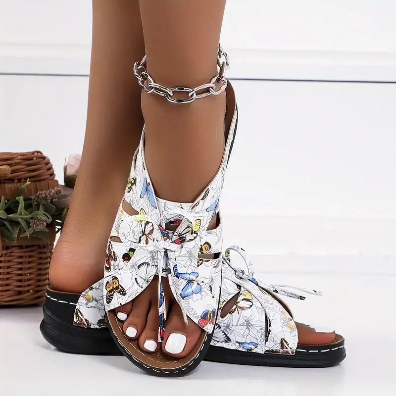 Dam Skor Slip-On Wedge Heel Syntetiskt Läder-3