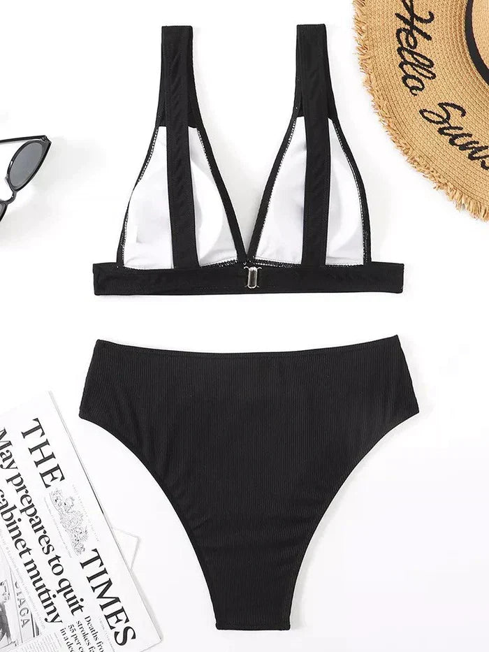 Bikini Set Dam Livlig Design Polyester-4