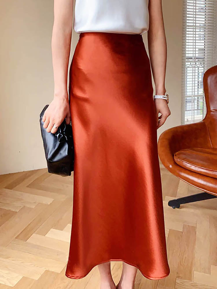 Variant image for Dam Midi Kjol Elegant Satin-24