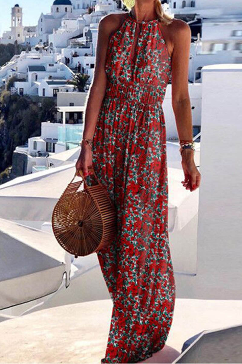 Fina Dam Klänningar Lång Elegant Polyester-3