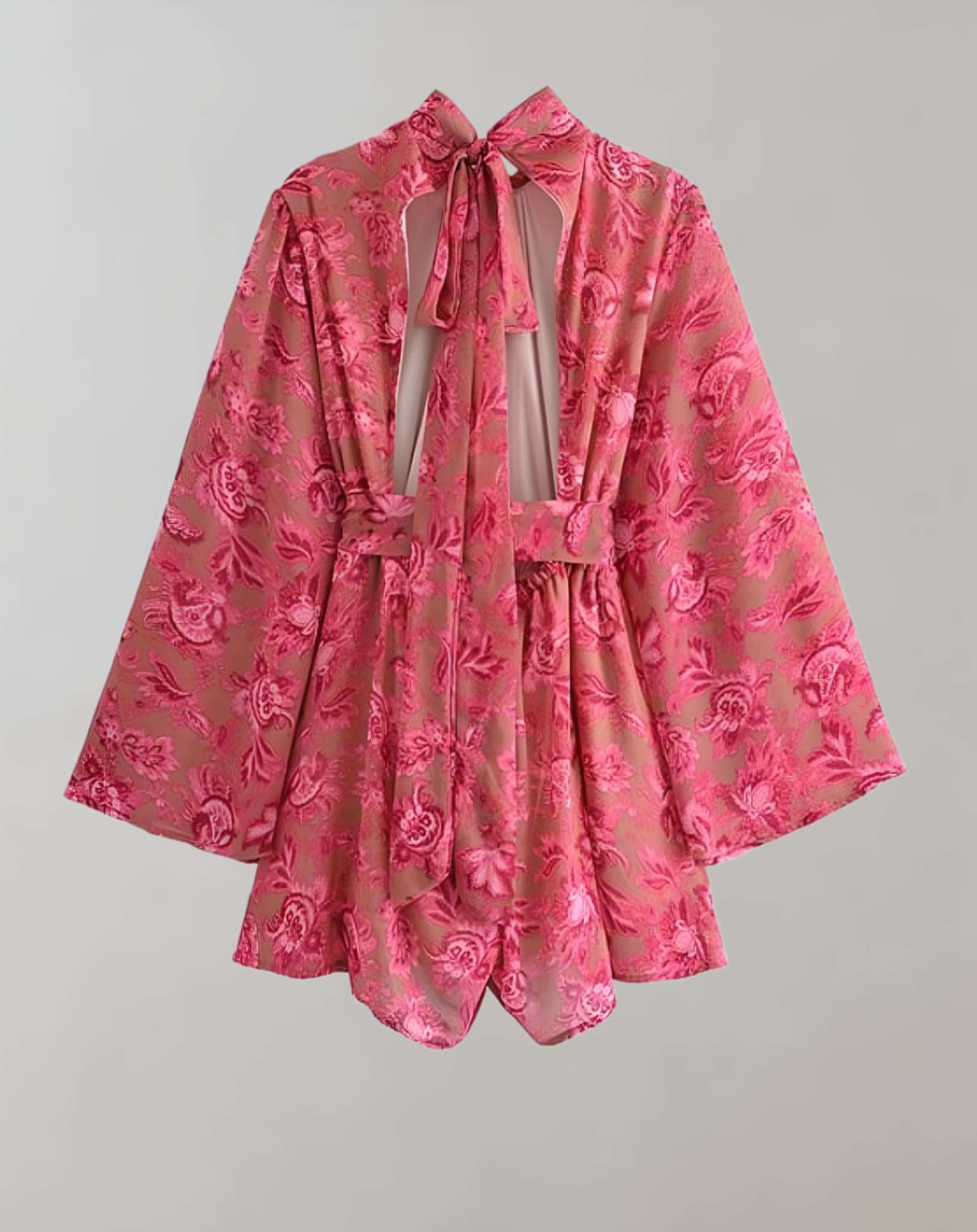 Dam Klänning Romper Andningsbart Tyg Elegant Stil-4