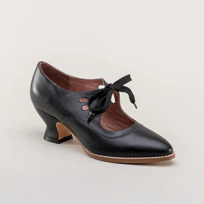 Variant image for Dam Skor Spetsig Tå Medelhög Häl PU-material Elegant Komfort-28