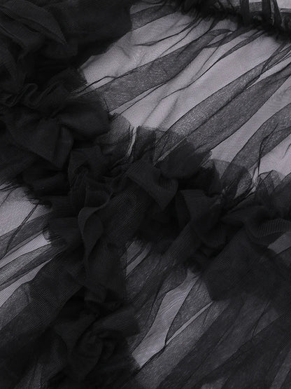 Dam Klänning Midi Enkel Design Bomullspolyester-6