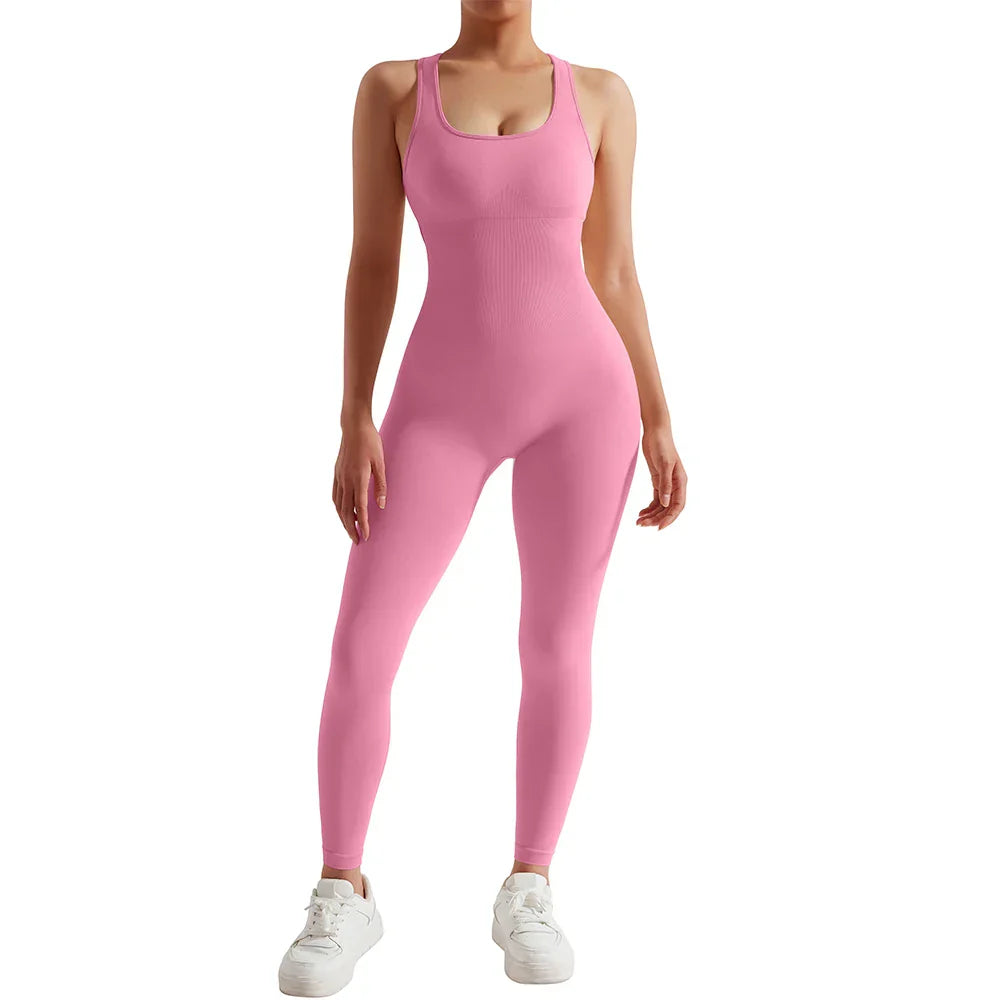 Variant image for Pojke Jumpsuit Enfärgad Polyester Ärmlös Med Hålig Design-17