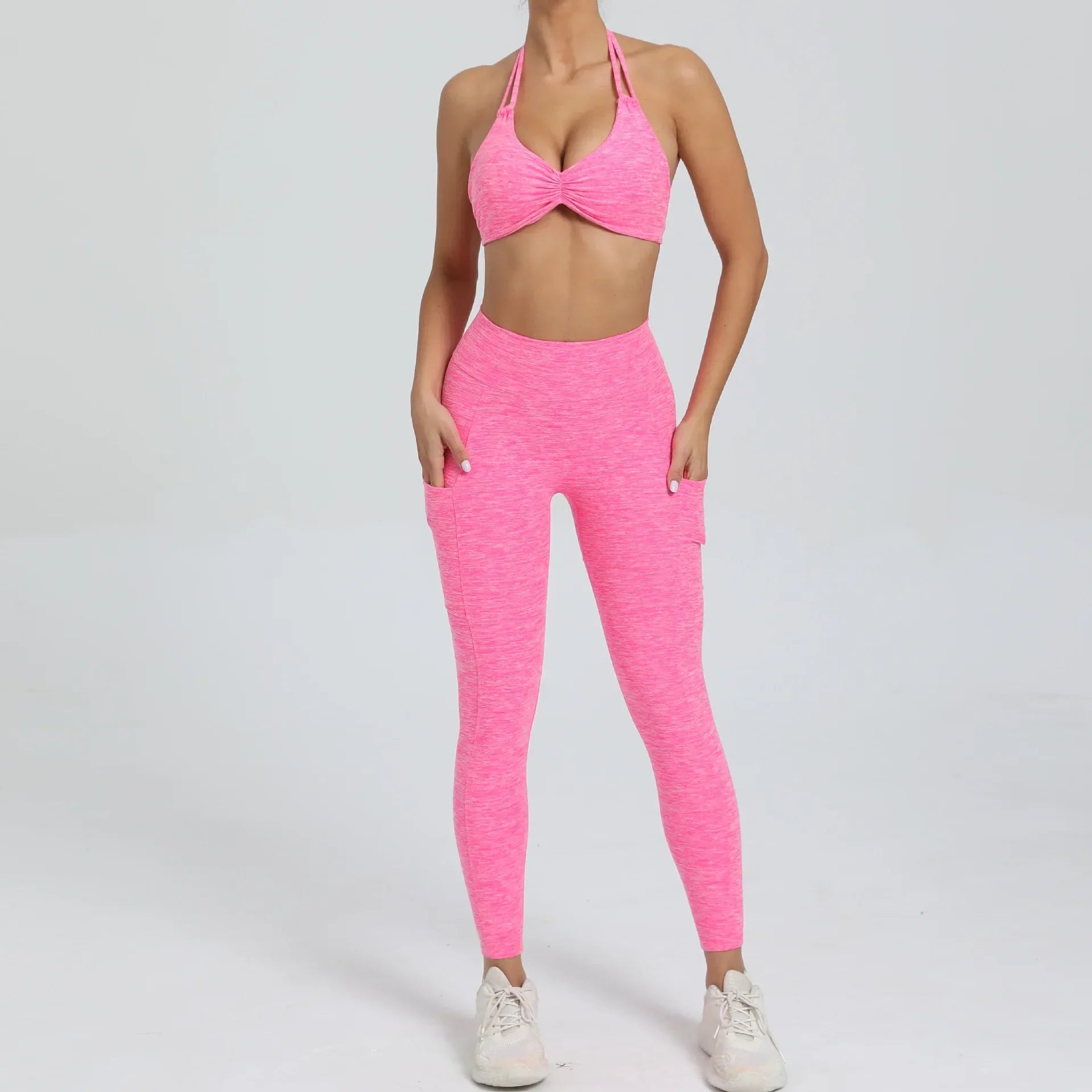 Variant image for Dam Leggingsset Minimalistisk Nylon Ärmlös Design-27