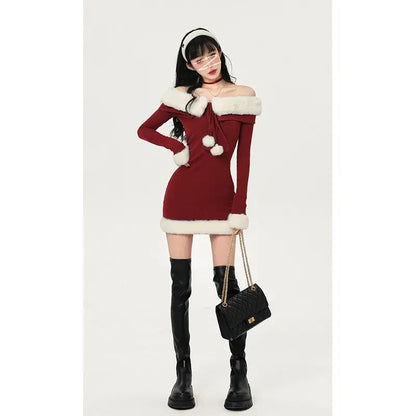 Kvinna Miniklänning Patchwork Design Polyester Regular Fit-6