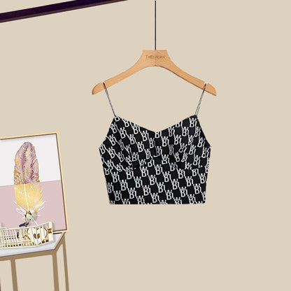 Variant image for Dam Hosen Set Löst Snitt Polyester V-ringad Hög Midja-37