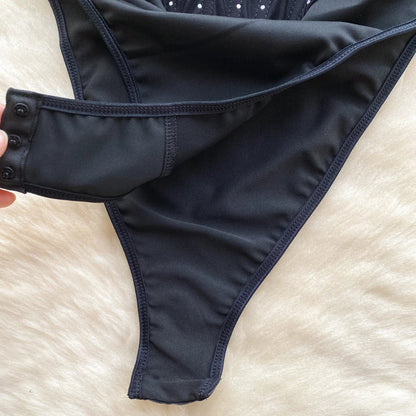 Dam Bodysuit Elegant Polyester och Bomull 3
