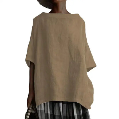 Variant image for Kvinnors Skjorta Enkel Design 100% Bomull-1