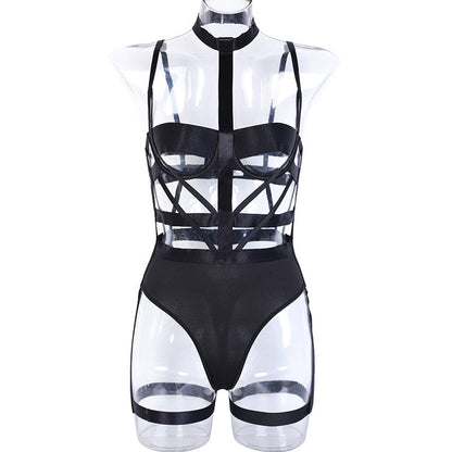 Kvinnors Nattklänning Teddys Monokrom Polyester Spandex-5