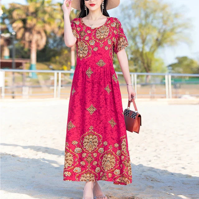 Variant image for Damklänning Sportig Stil Polyester för Eleganta Tillfällen-50